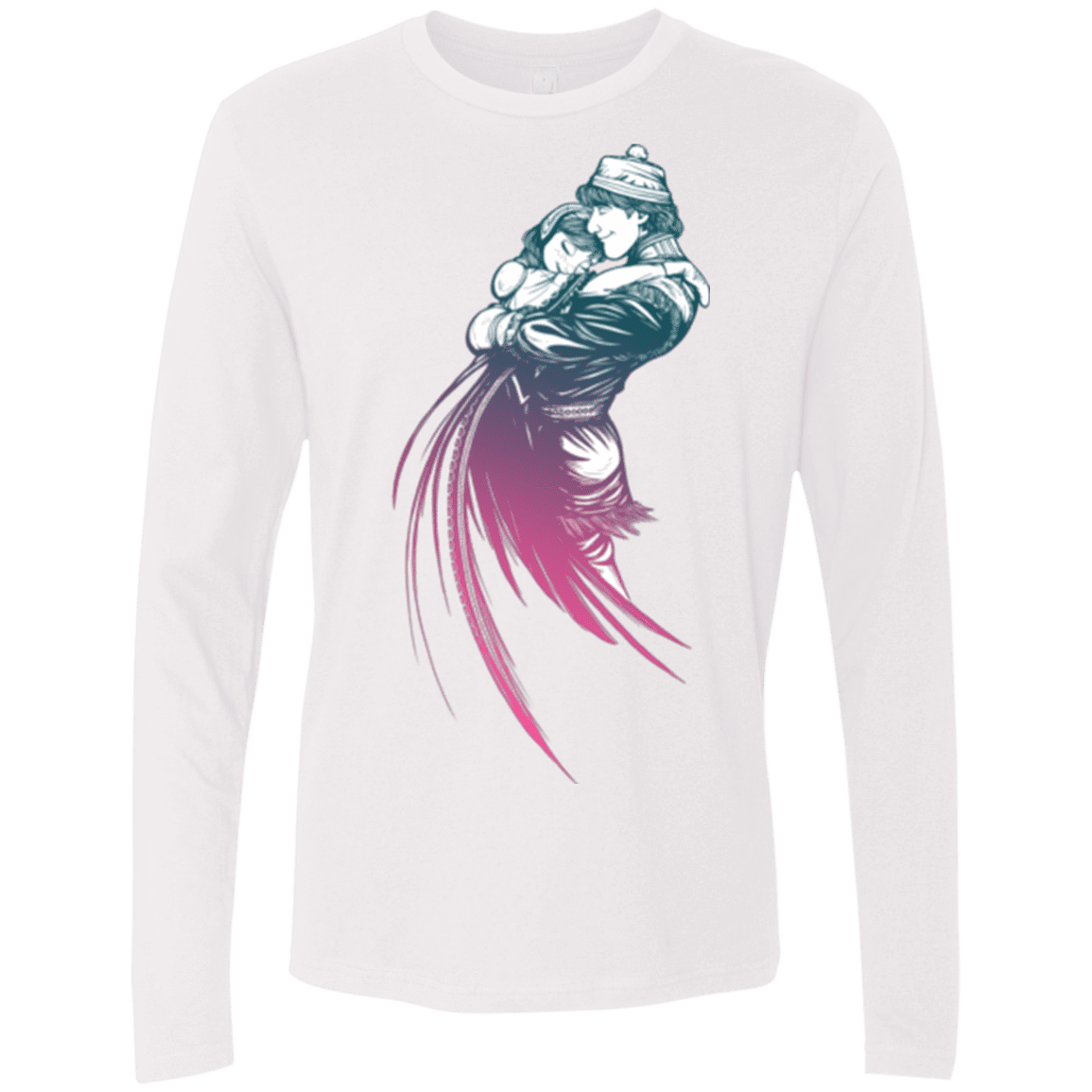 T-Shirts White / Small Frozen Fantasy 2 Men's Premium Long Sleeve