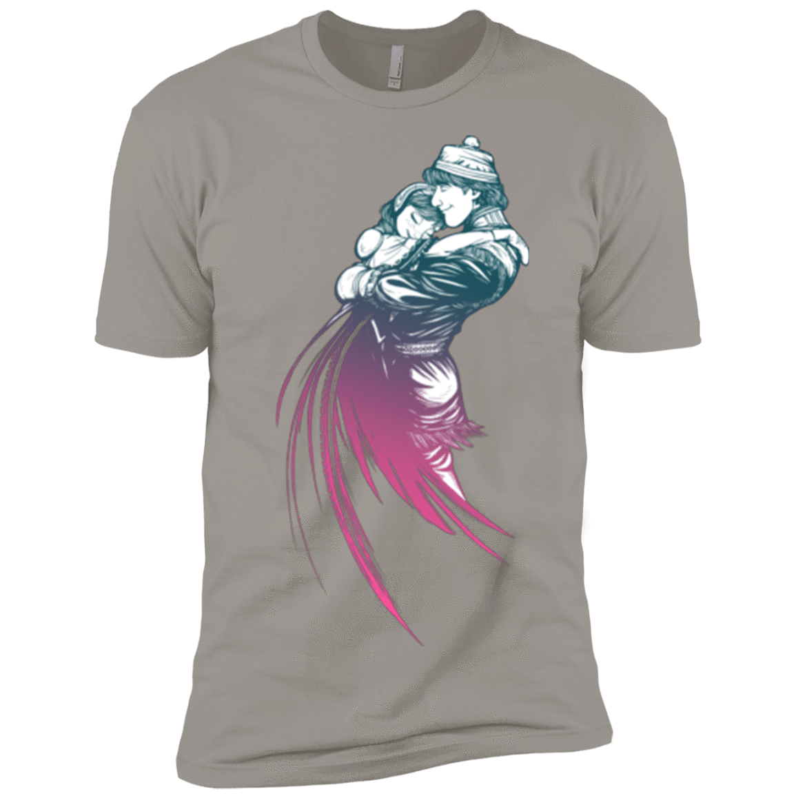 T-Shirts Light Grey / X-Small Frozen Fantasy 2 Men's Premium T-Shirt