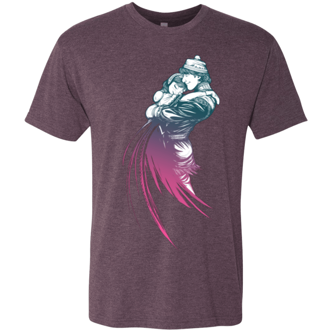 T-Shirts Vintage Purple / Small Frozen Fantasy 2 Men's Triblend T-Shirt