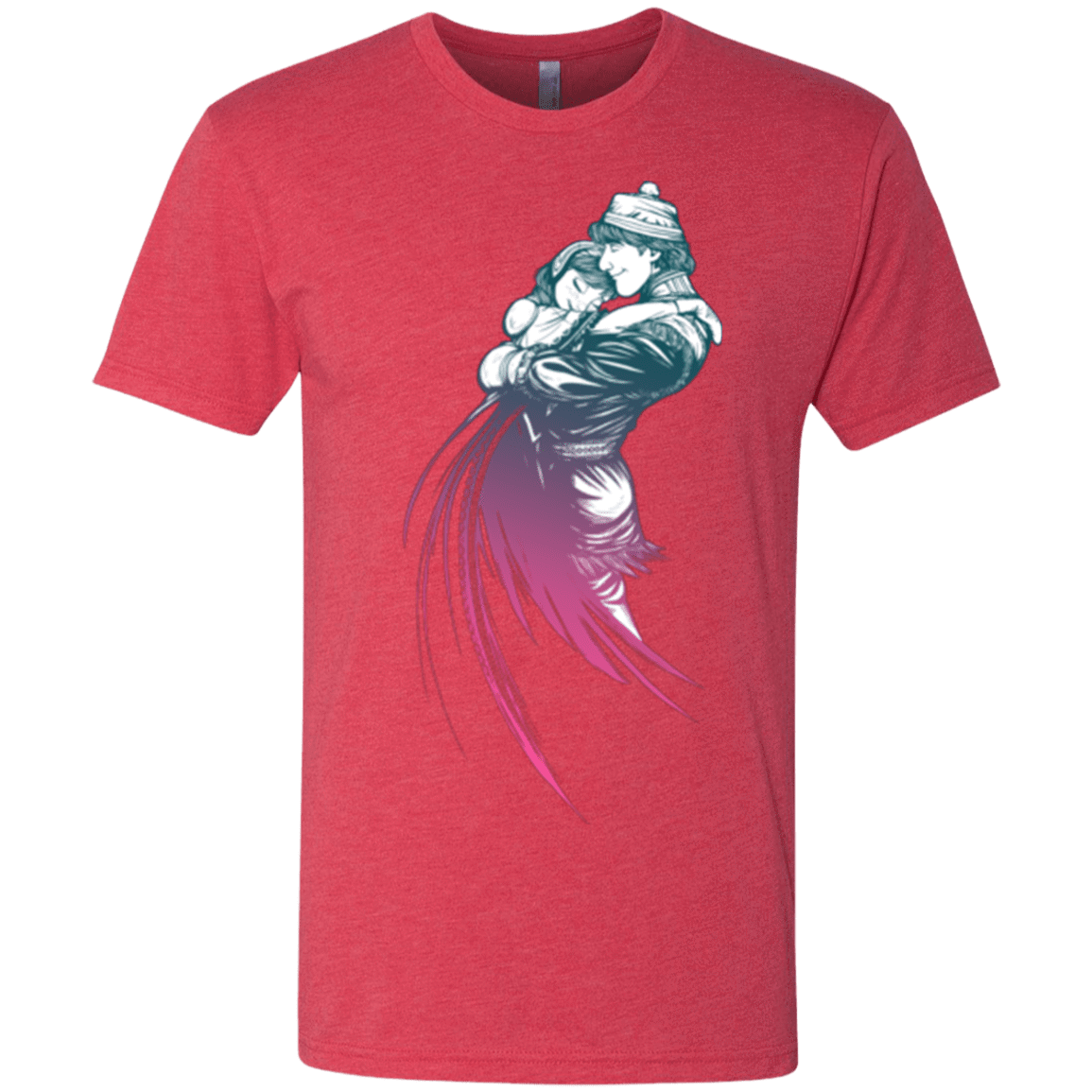 T-Shirts Vintage Red / Small Frozen Fantasy 2 Men's Triblend T-Shirt
