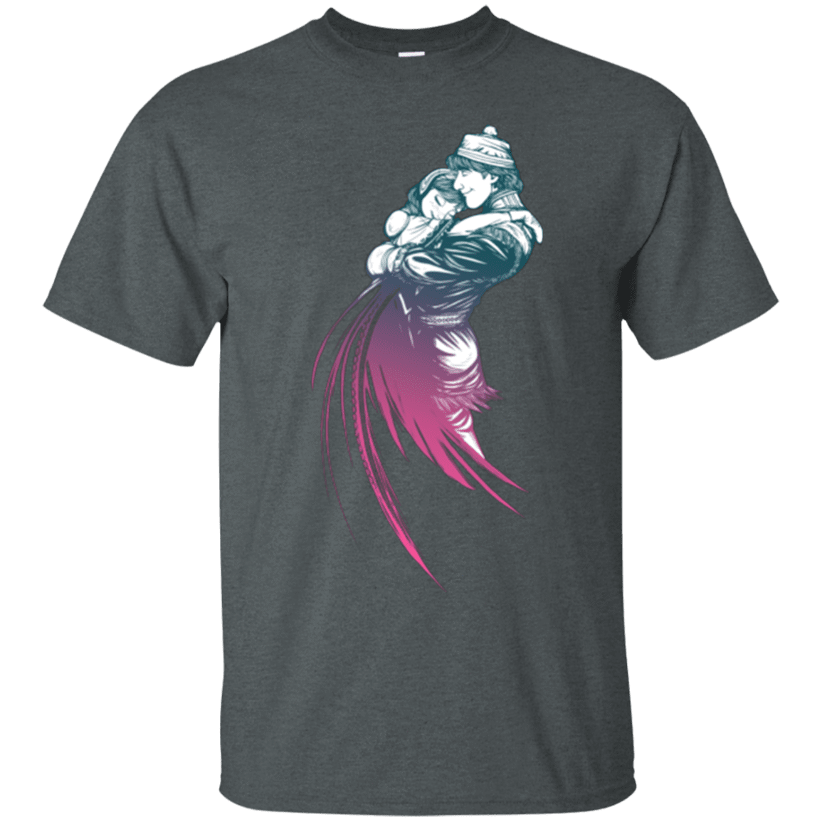 T-Shirts Dark Heather / Small Frozen Fantasy 2 T-Shirt