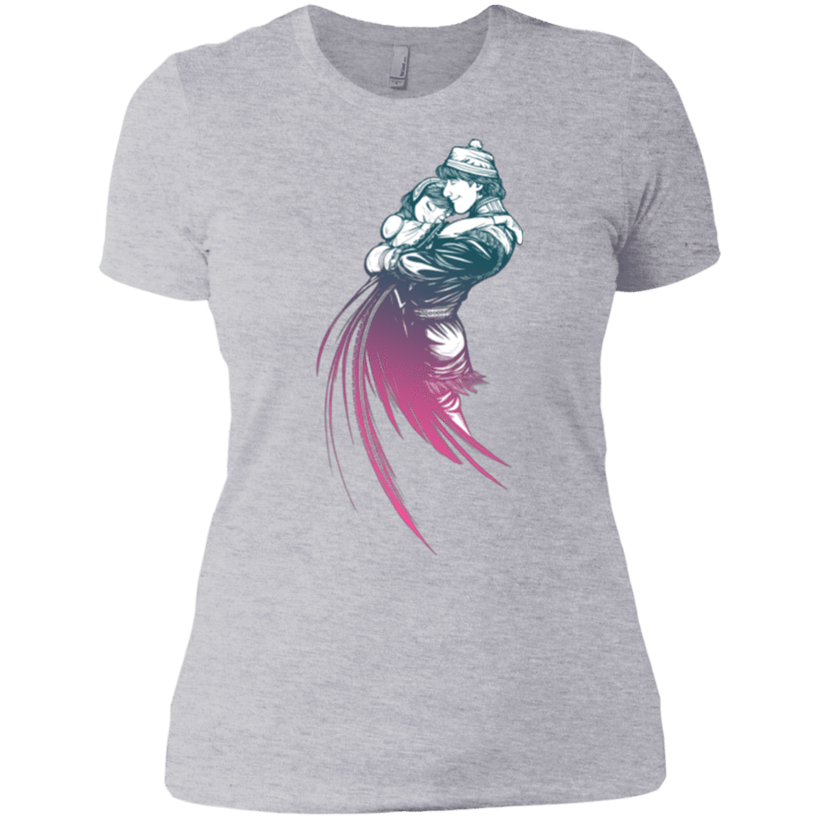 T-Shirts Heather Grey / X-Small Frozen Fantasy 2 Women's Premium T-Shirt