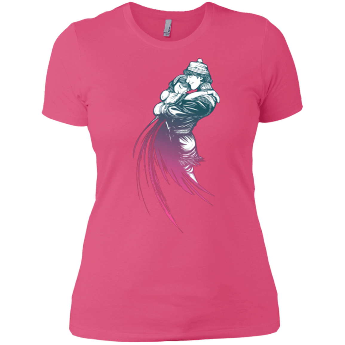 T-Shirts Hot Pink / X-Small Frozen Fantasy 2 Women's Premium T-Shirt