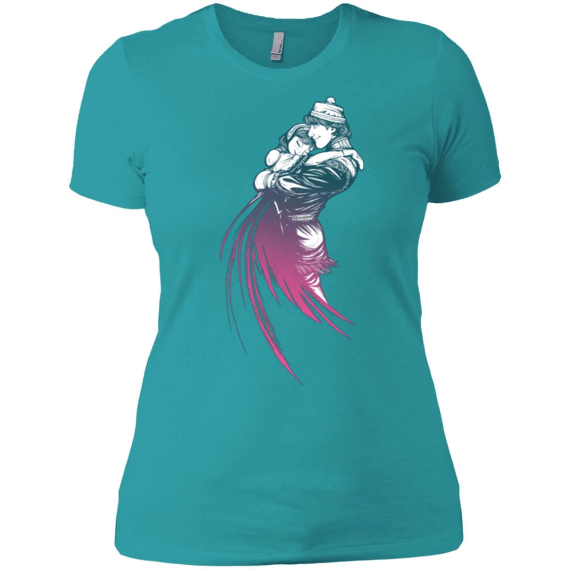 T-Shirts Tahiti Blue / X-Small Frozen Fantasy 2 Women's Premium T-Shirt