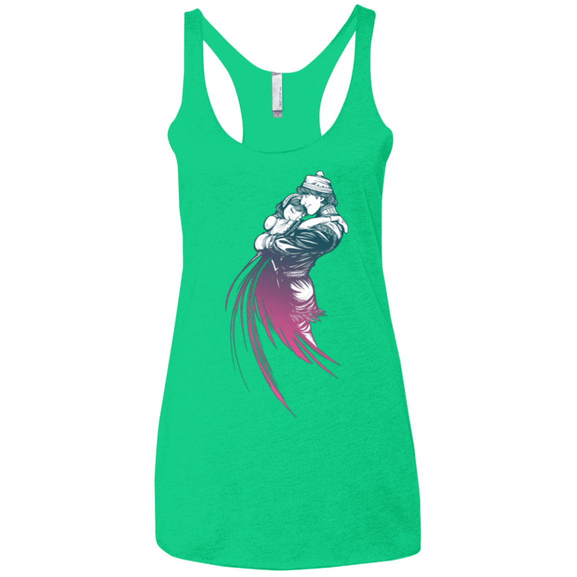 T-Shirts Envy / X-Small Frozen Fantasy 2 Women's Triblend Racerback Tank