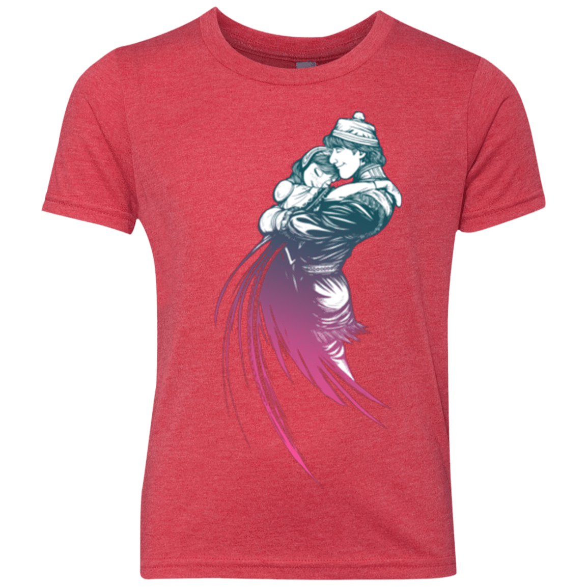 T-Shirts Vintage Red / YXS Frozen Fantasy 2 Youth Triblend T-Shirt
