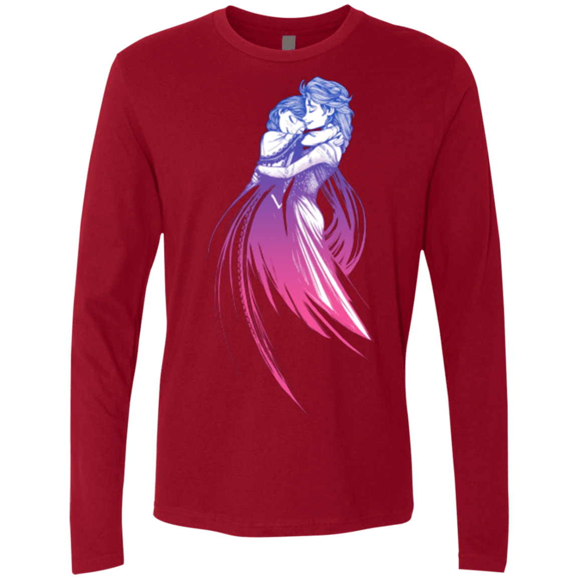 T-Shirts Cardinal / Small Frozen Fantasy 3 Men's Premium Long Sleeve