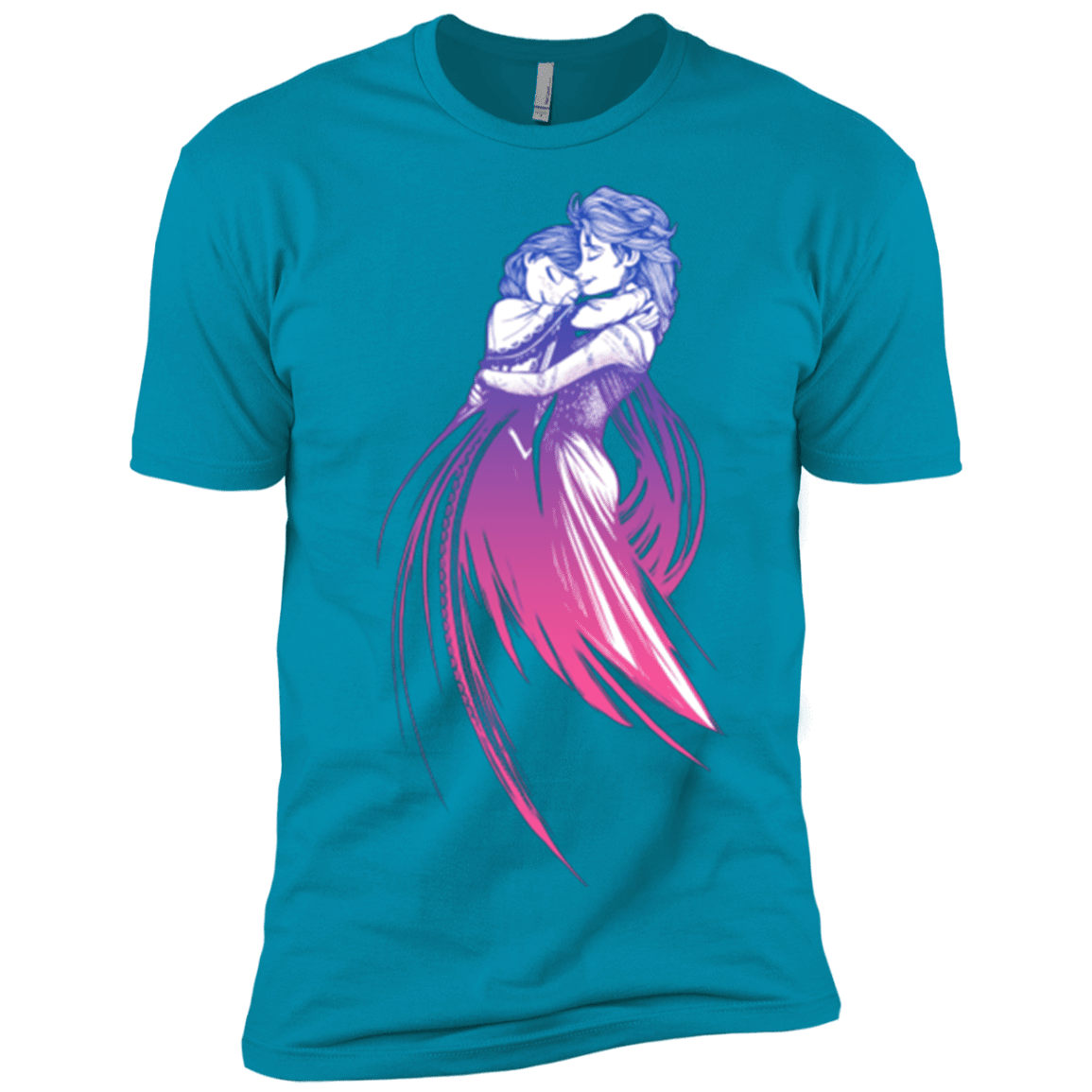 T-Shirts Turquoise / X-Small Frozen Fantasy 3 Men's Premium T-Shirt
