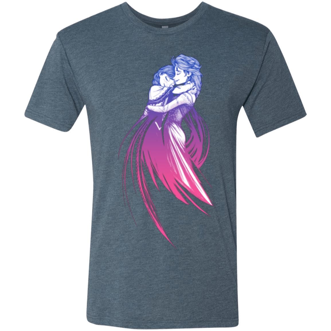 T-Shirts Indigo / Small Frozen Fantasy 3 Men's Triblend T-Shirt