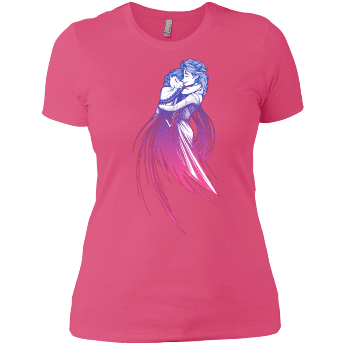 T-Shirts Hot Pink / X-Small Frozen Fantasy 3 Women's Premium T-Shirt