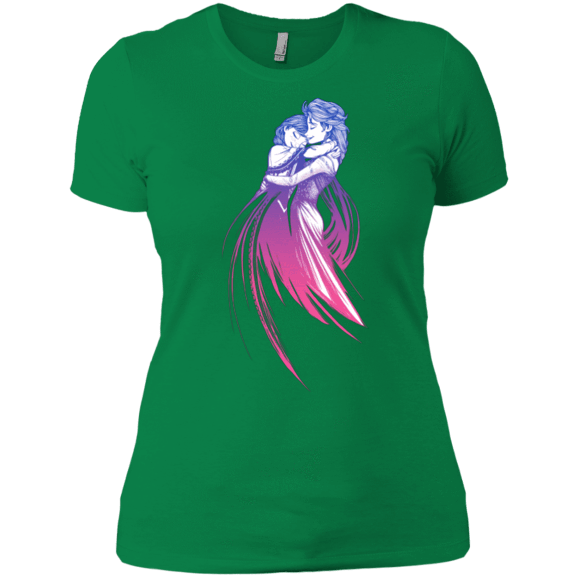 T-Shirts Kelly Green / X-Small Frozen Fantasy 3 Women's Premium T-Shirt