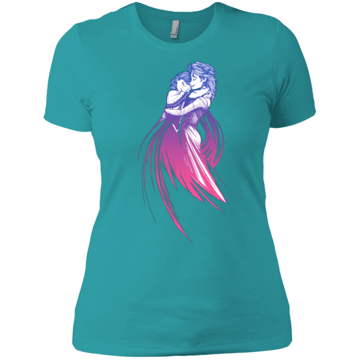 T-Shirts Tahiti Blue / X-Small Frozen Fantasy 3 Women's Premium T-Shirt