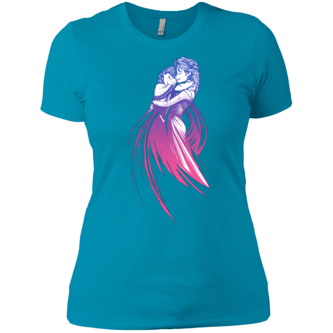 T-Shirts Turquoise / X-Small Frozen Fantasy 3 Women's Premium T-Shirt