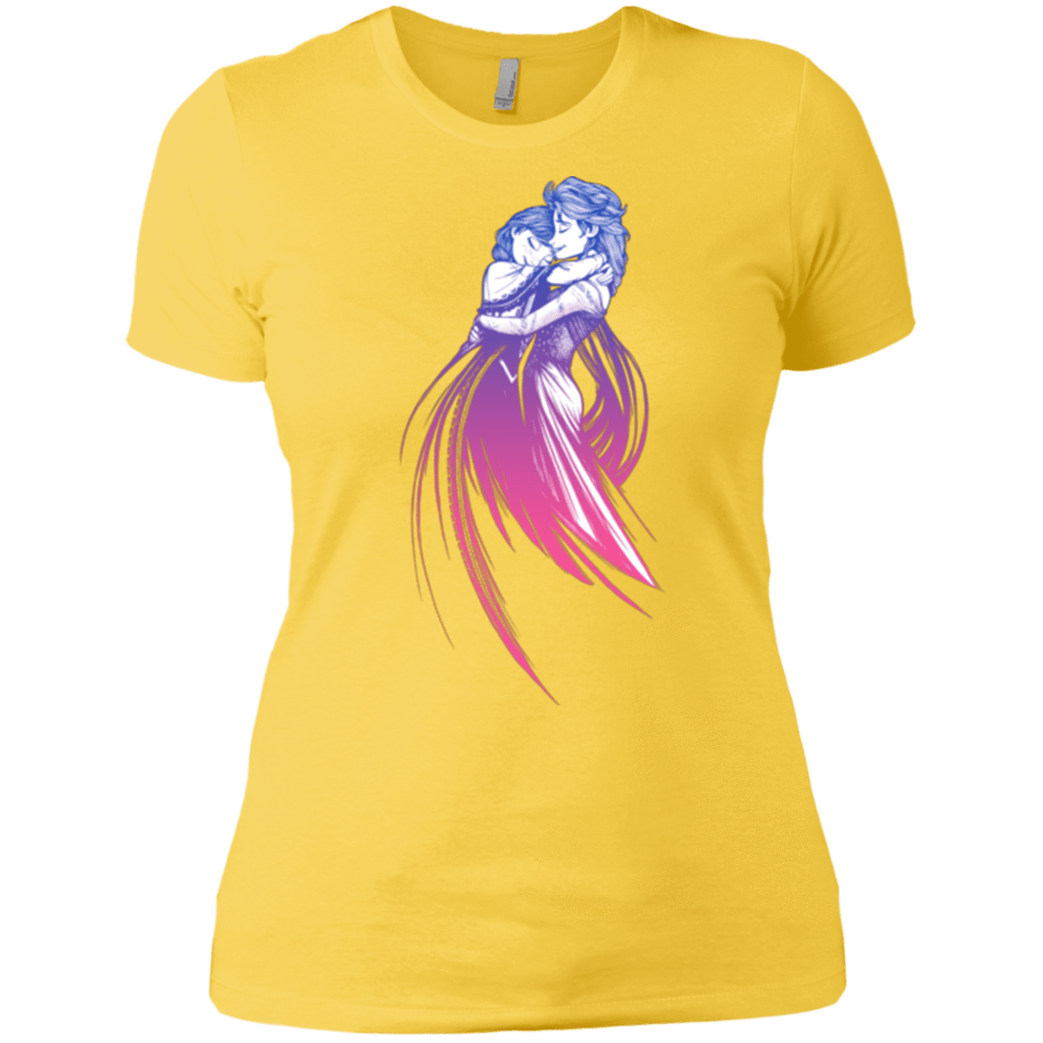 T-Shirts Vibrant Yellow / X-Small Frozen Fantasy 3 Women's Premium T-Shirt