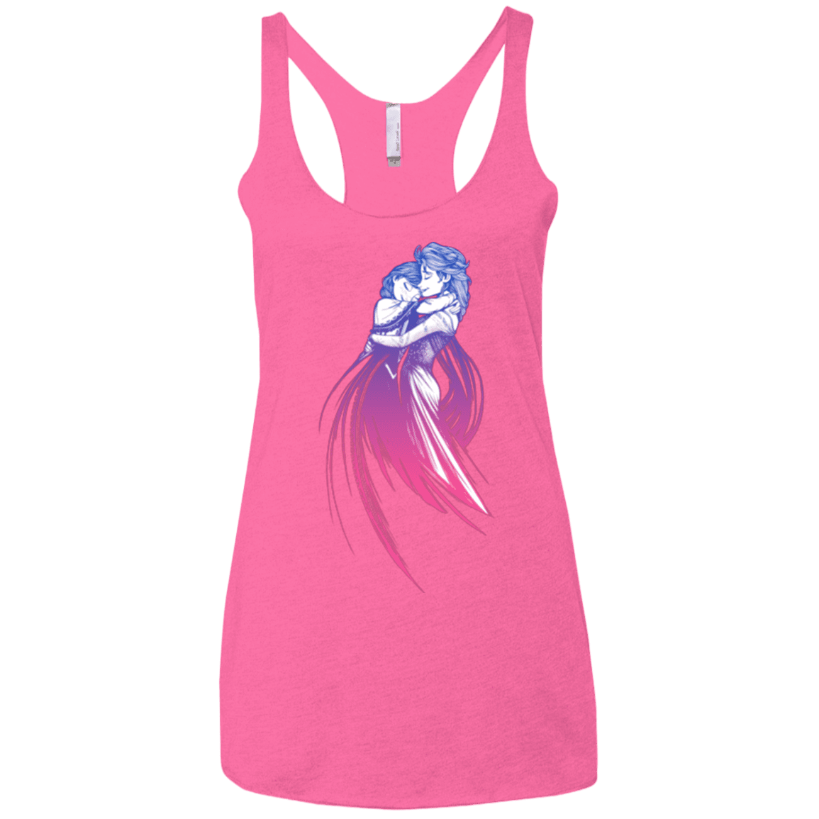 T-Shirts Vintage Pink / X-Small Frozen Fantasy 3 Women's Triblend Racerback Tank