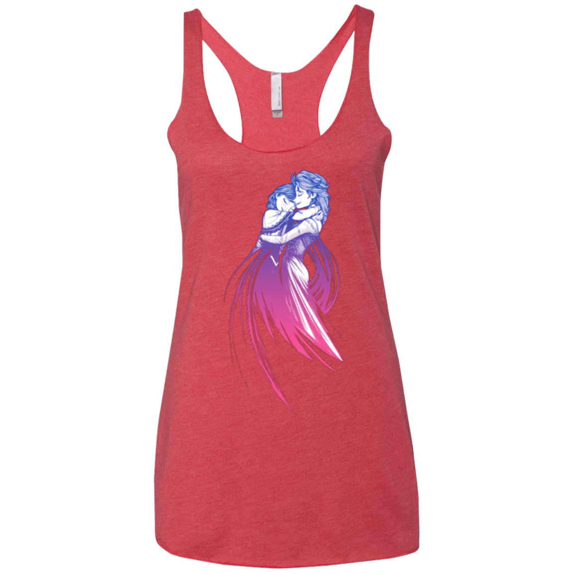 T-Shirts Vintage Red / X-Small Frozen Fantasy 3 Women's Triblend Racerback Tank