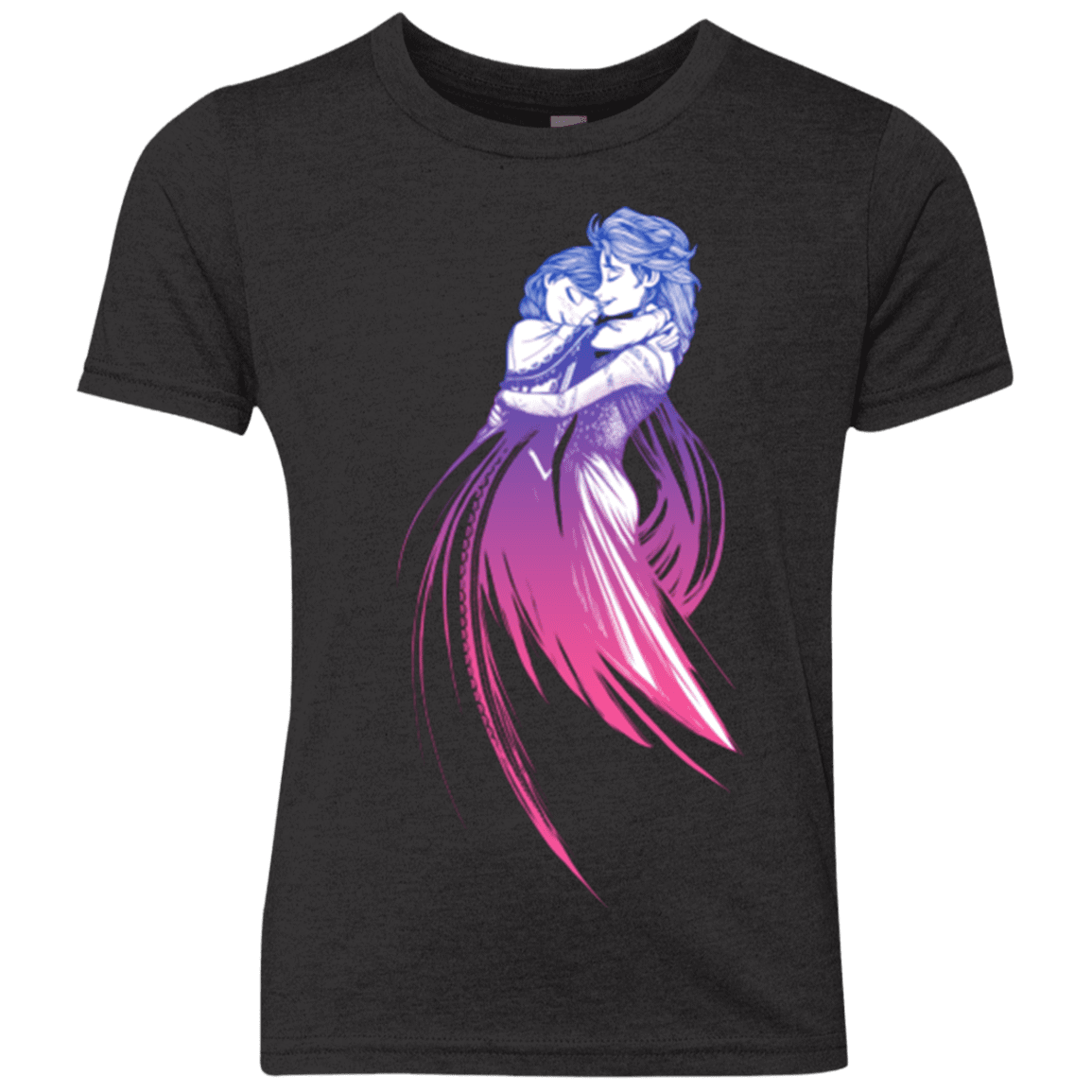 T-Shirts Vintage Black / YXS Frozen Fantasy 3 Youth Triblend T-Shirt