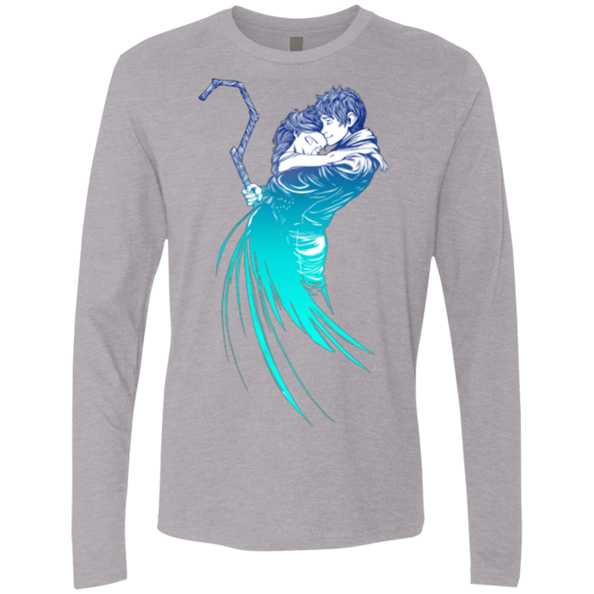 T-Shirts Heather Grey / Small Frozen Fantasy Men's Premium Long Sleeve