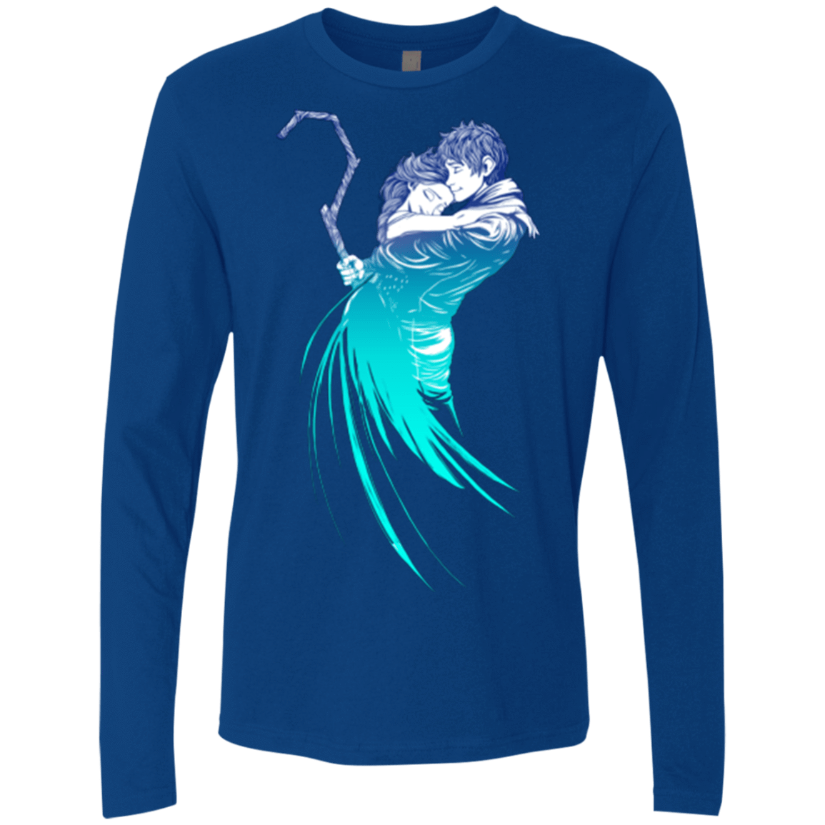 T-Shirts Royal / Small Frozen Fantasy Men's Premium Long Sleeve