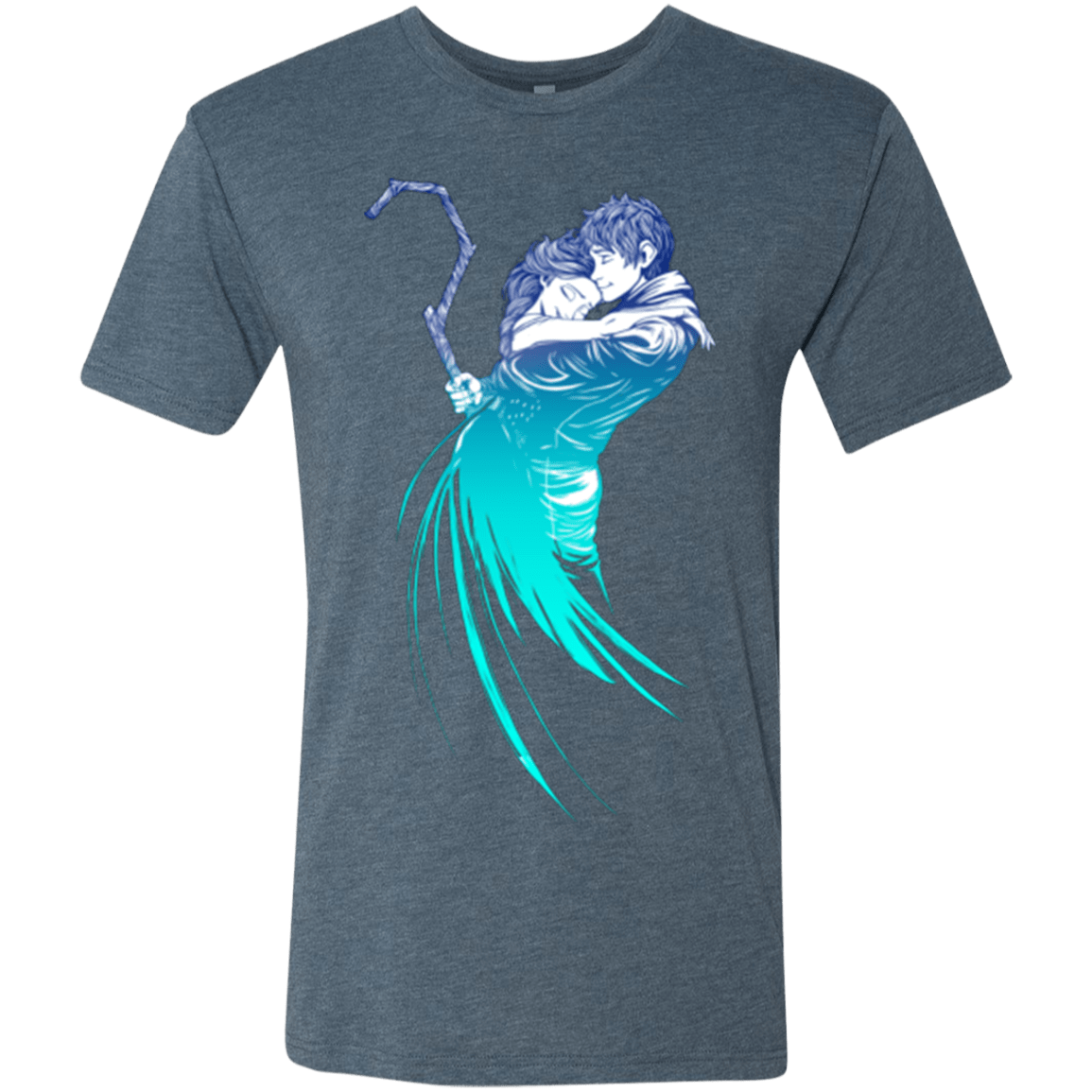 T-Shirts Indigo / Small Frozen Fantasy Men's Triblend T-Shirt
