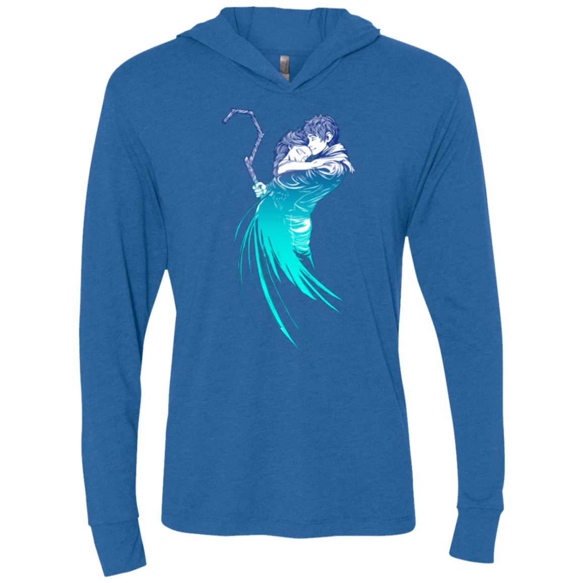 T-Shirts Vintage Royal / X-Small Frozen Fantasy Triblend Long Sleeve Hoodie Tee