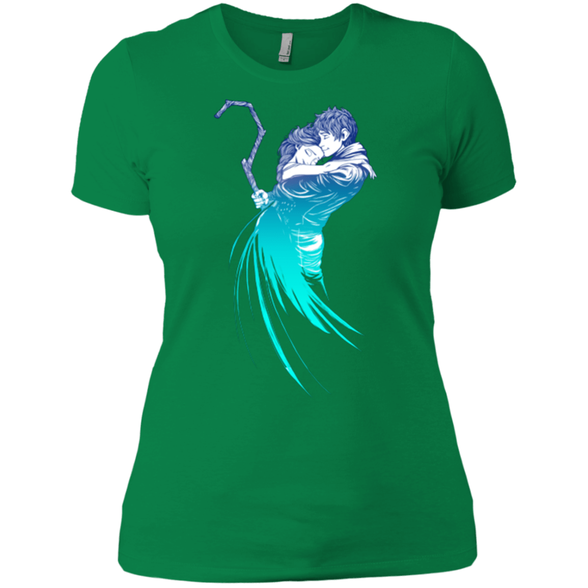 T-Shirts Kelly Green / X-Small Frozen Fantasy Women's Premium T-Shirt