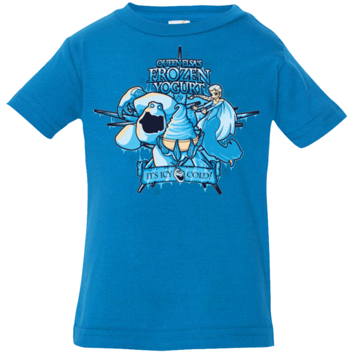 T-Shirts Cobalt / 6 Months FROZEN YOGURT Infant PremiumT-Shirt