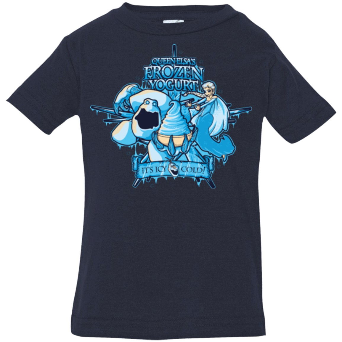 T-Shirts Navy / 6 Months FROZEN YOGURT Infant PremiumT-Shirt