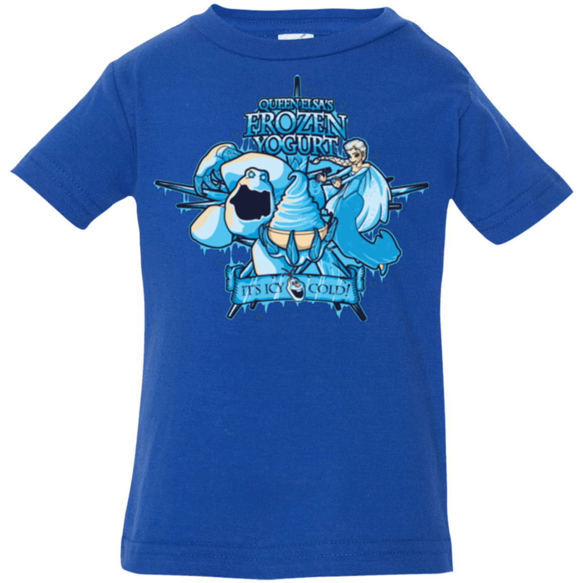 T-Shirts Royal / 6 Months FROZEN YOGURT Infant PremiumT-Shirt