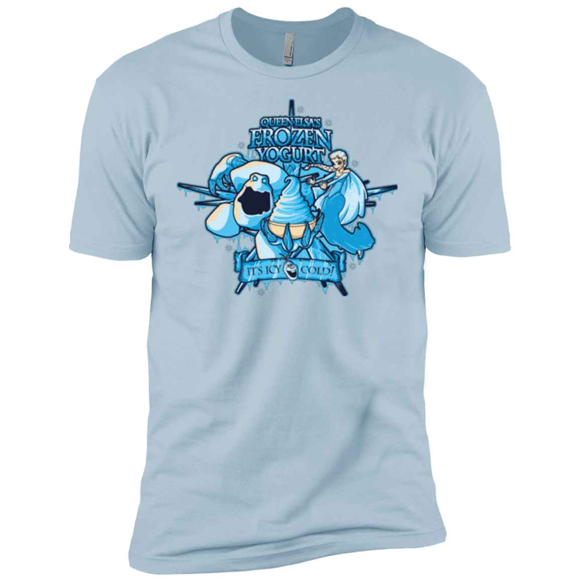 T-Shirts Light Blue / X-Small FROZEN YOGURT Men's Premium T-Shirt