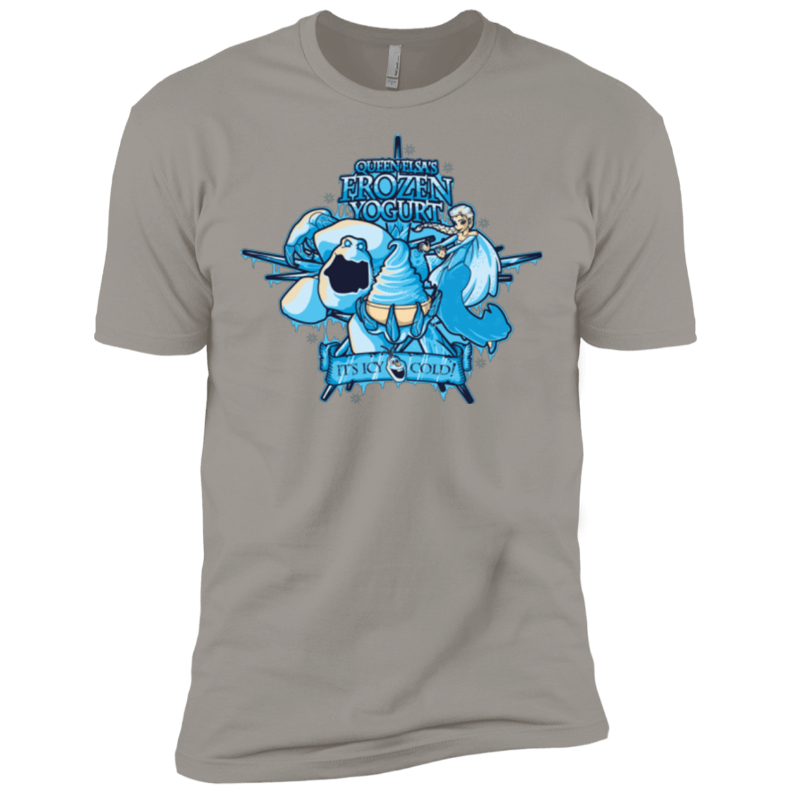 T-Shirts Light Grey / X-Small FROZEN YOGURT Men's Premium T-Shirt