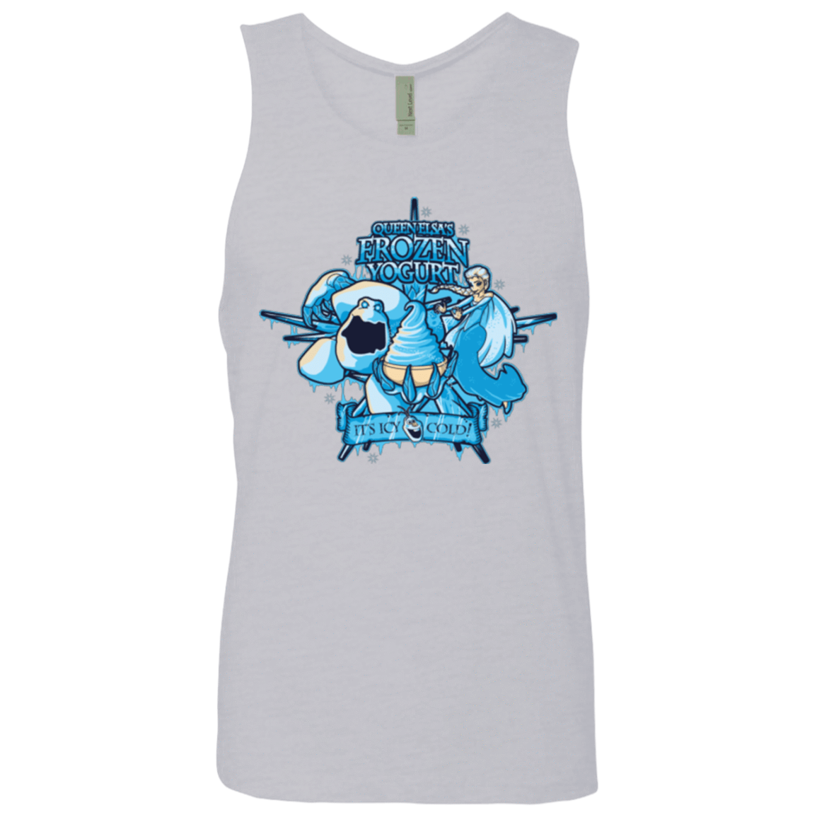 T-Shirts Heather Grey / Small FROZEN YOGURT Men's Premium Tank Top