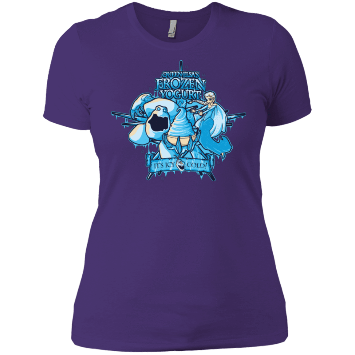 T-Shirts Purple / X-Small FROZEN YOGURT Women's Premium T-Shirt