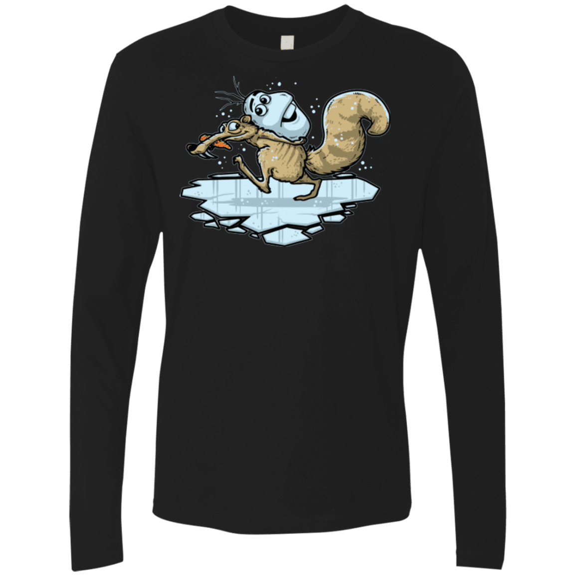 T-Shirts Black / Small FROZENAGE Men's Premium Long Sleeve