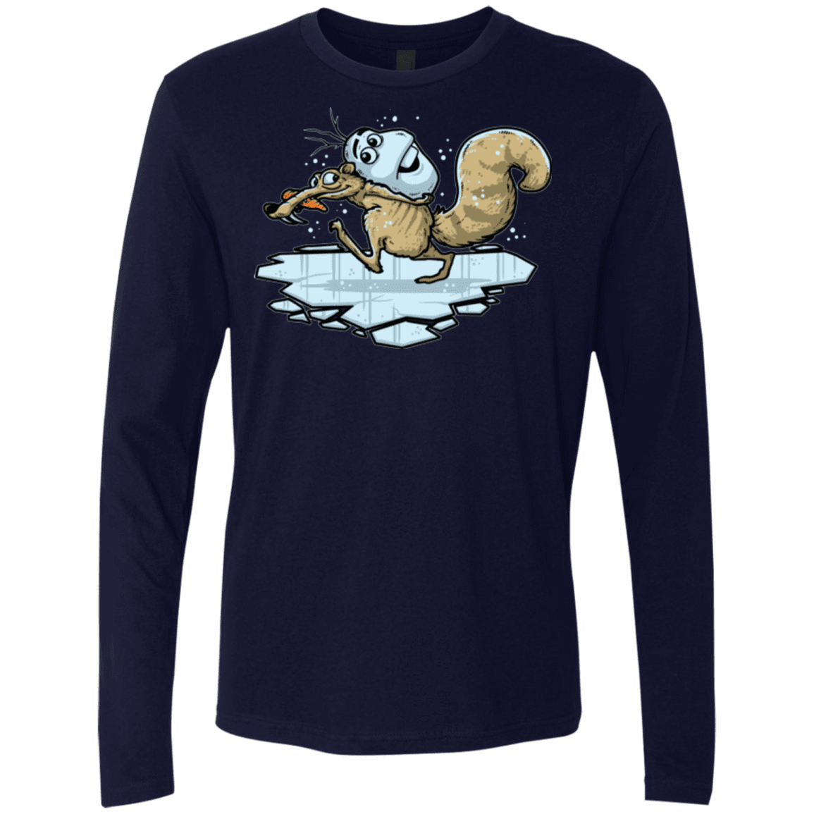 T-Shirts Midnight Navy / Small FROZENAGE Men's Premium Long Sleeve