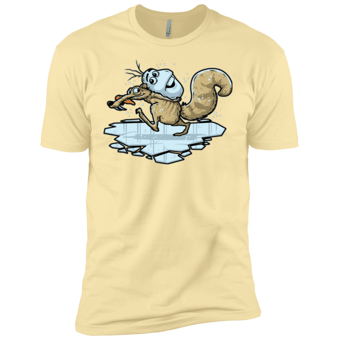 T-Shirts Banana Cream / X-Small FROZENAGE Men's Premium T-Shirt