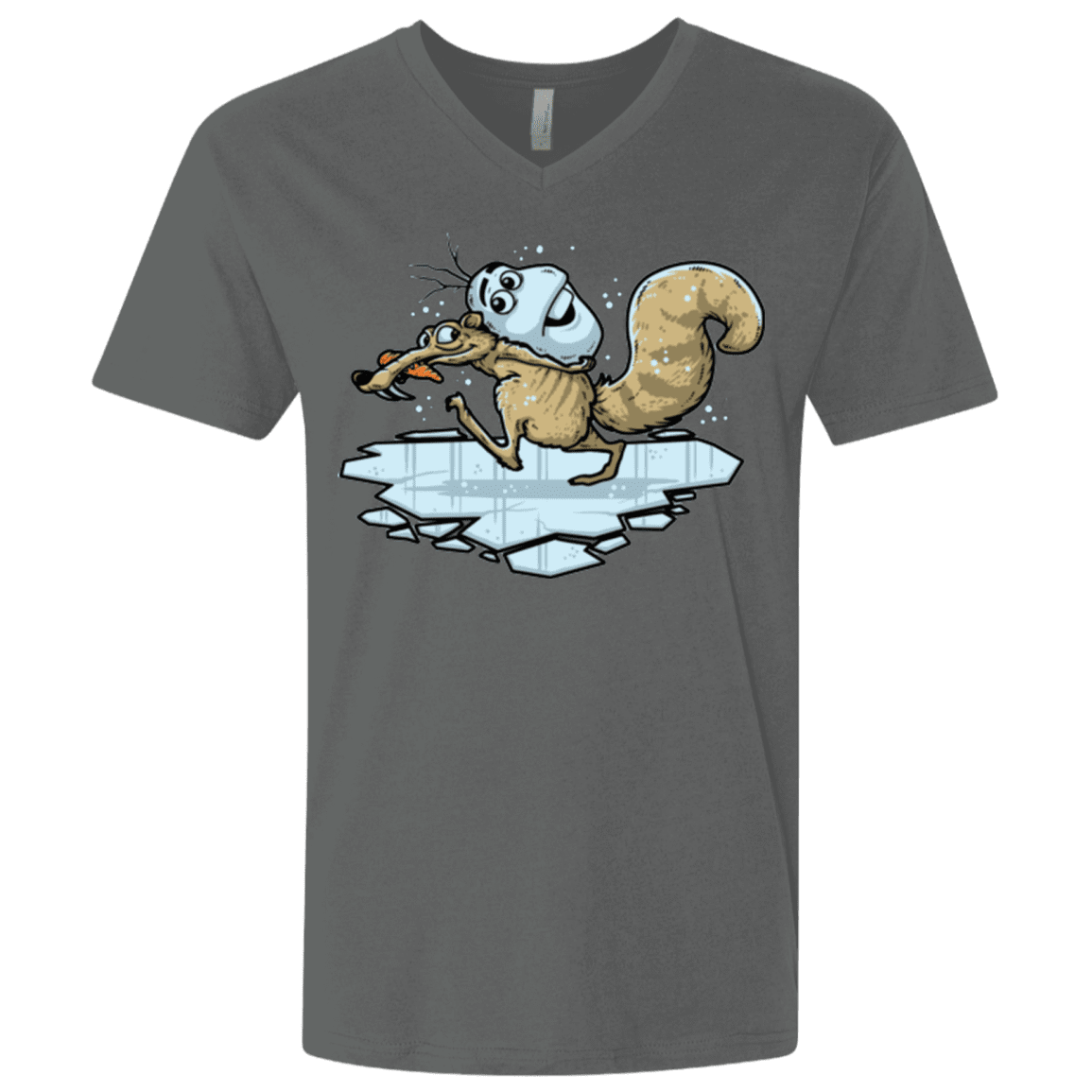 T-Shirts Heavy Metal / X-Small FROZENAGE Men's Premium V-Neck