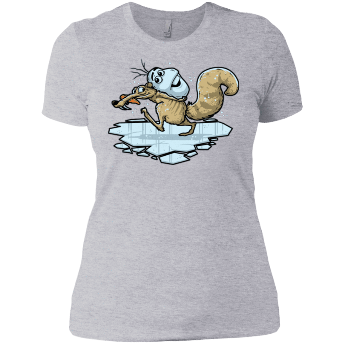 T-Shirts Heather Grey / X-Small FROZENAGE Women's Premium T-Shirt