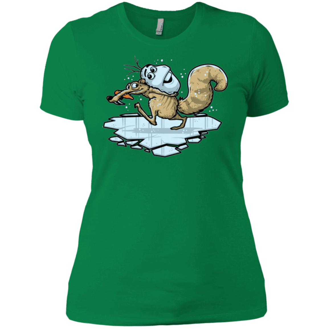 T-Shirts Kelly Green / X-Small FROZENAGE Women's Premium T-Shirt