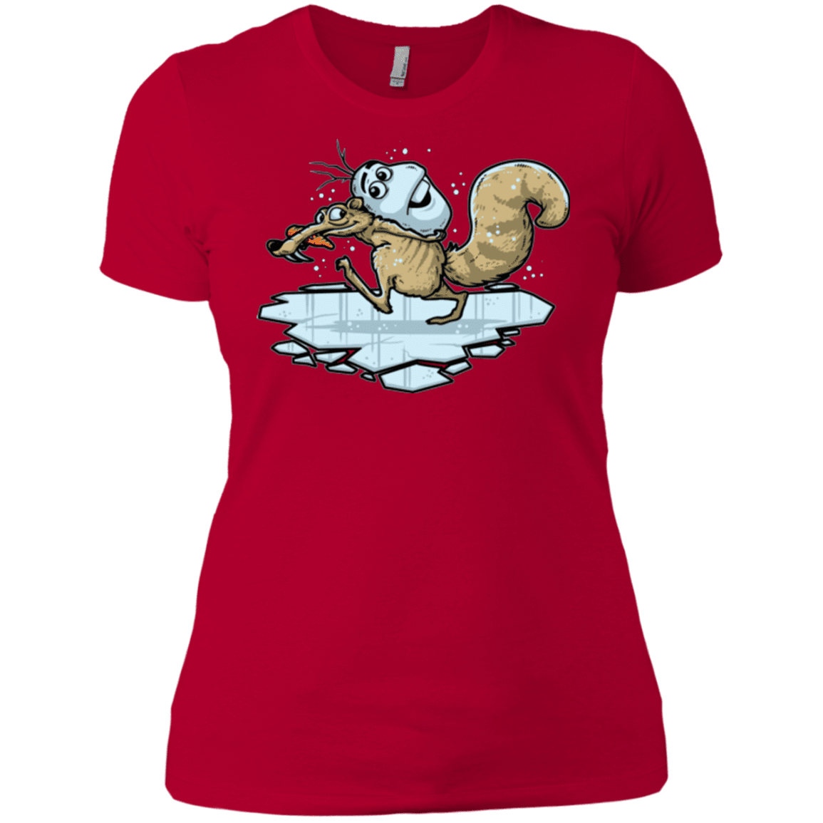T-Shirts Red / X-Small FROZENAGE Women's Premium T-Shirt