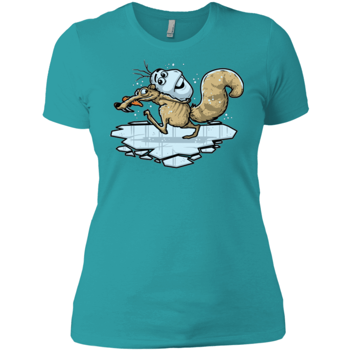 T-Shirts Tahiti Blue / X-Small FROZENAGE Women's Premium T-Shirt