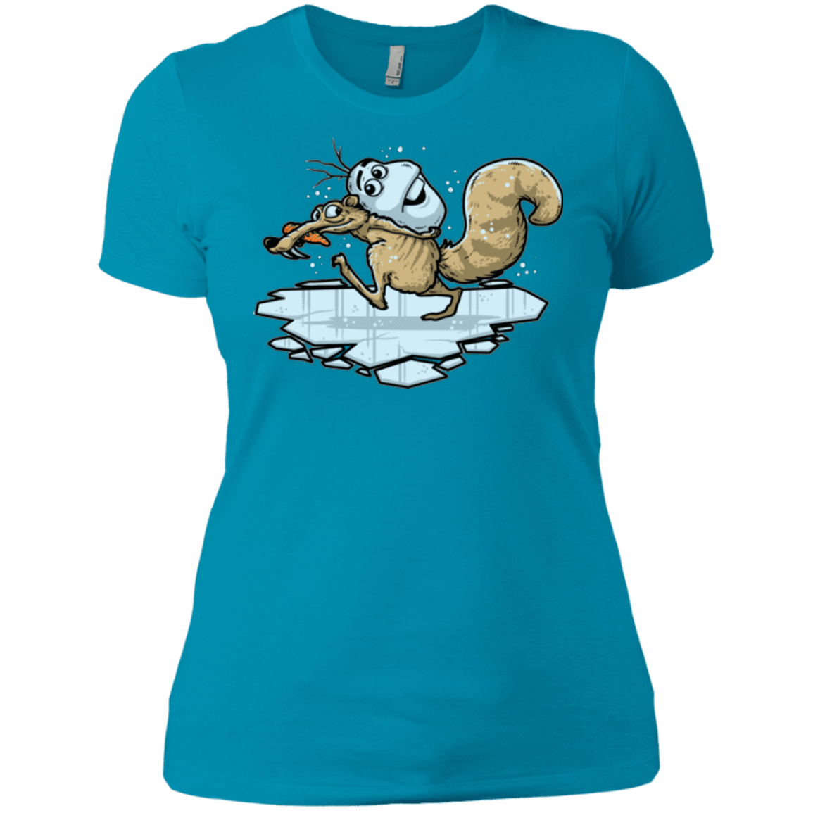 T-Shirts Turquoise / X-Small FROZENAGE Women's Premium T-Shirt