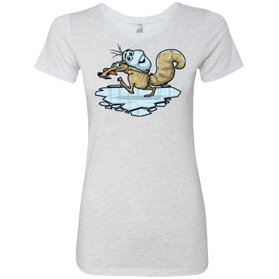 T-Shirts Heather White / Small FROZENAGE Women's Triblend T-Shirt