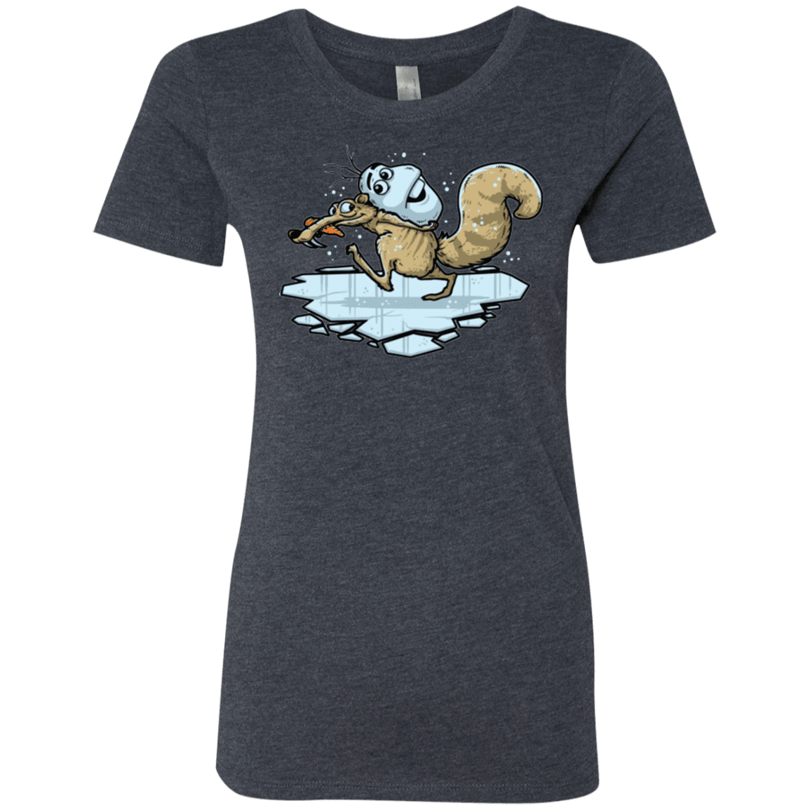 T-Shirts Vintage Navy / Small FROZENAGE Women's Triblend T-Shirt