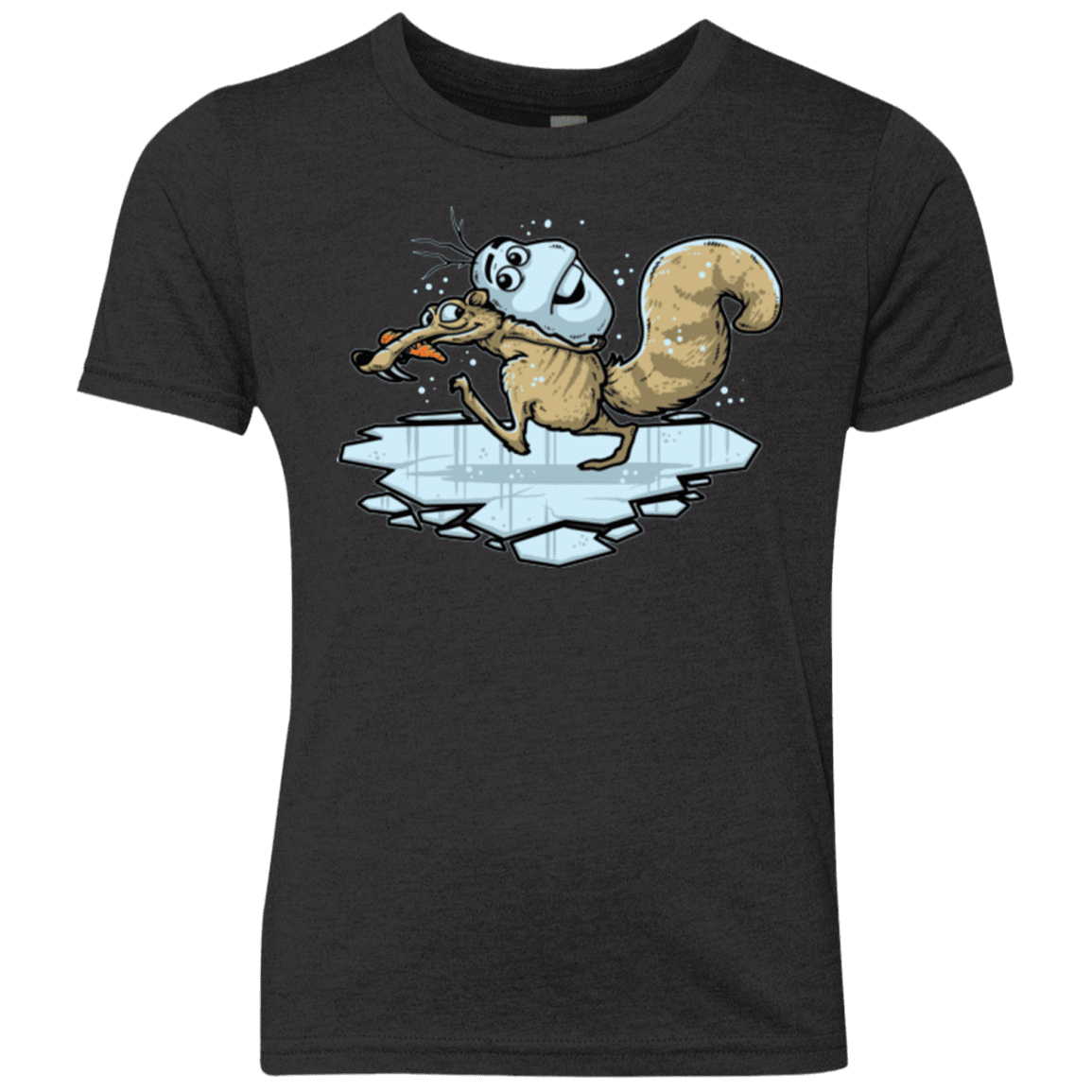 T-Shirts Vintage Black / YXS FROZENAGE Youth Triblend T-Shirt