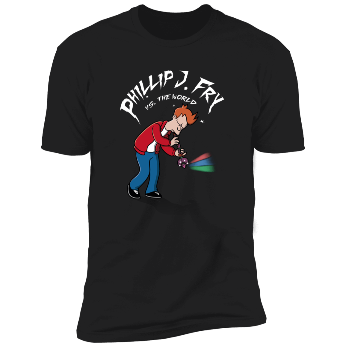 T-Shirts Black / X-Small Fry vs the World Men's Premium T-Shirt