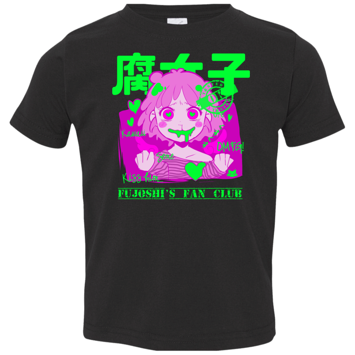 T-Shirts Black / 2T Fujoshi Toddler Premium T-Shirt
