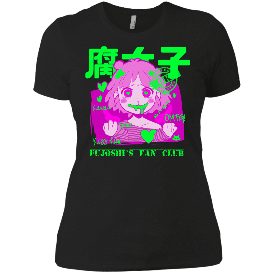T-Shirts Black / X-Small Fujoshi Women's Premium T-Shirt