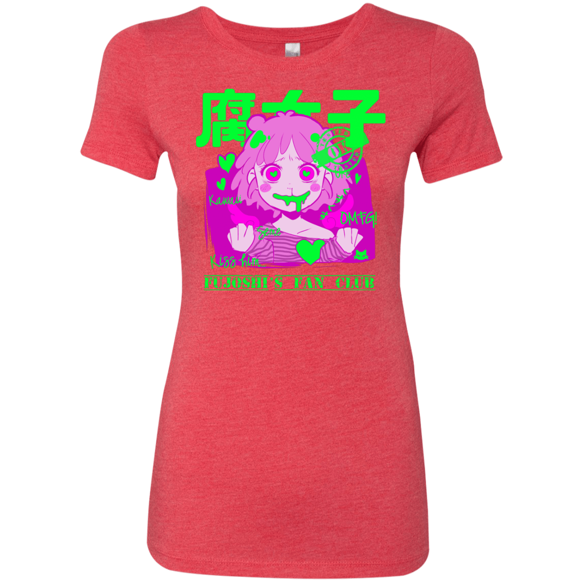 T-Shirts Vintage Red / Small Fujoshi Women's Triblend T-Shirt