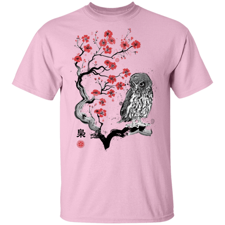 T-Shirts Light Pink / S Fukur sumi-e T-Shirt